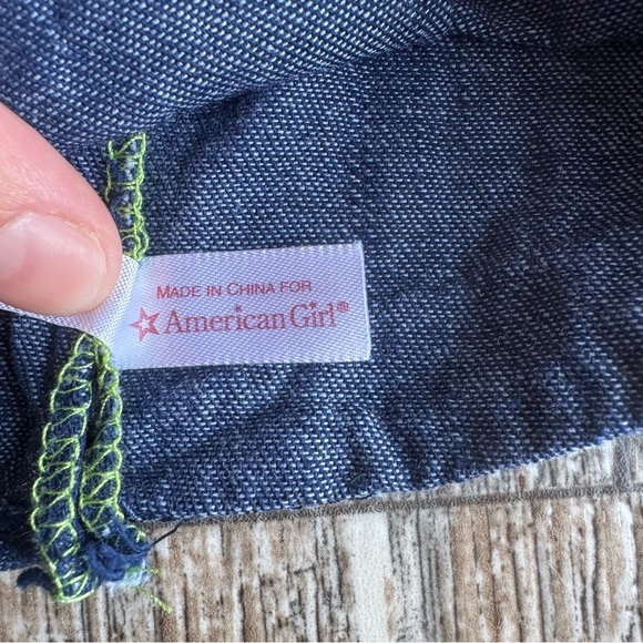 Retired - American Girl Bitty Baby Twins Plaid & Denim Meet Outfits Boy & Girl - Picture 5 of 9